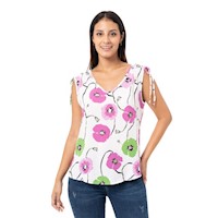 Blusas Mujer Pionier Milk/Barbi Sukari-S